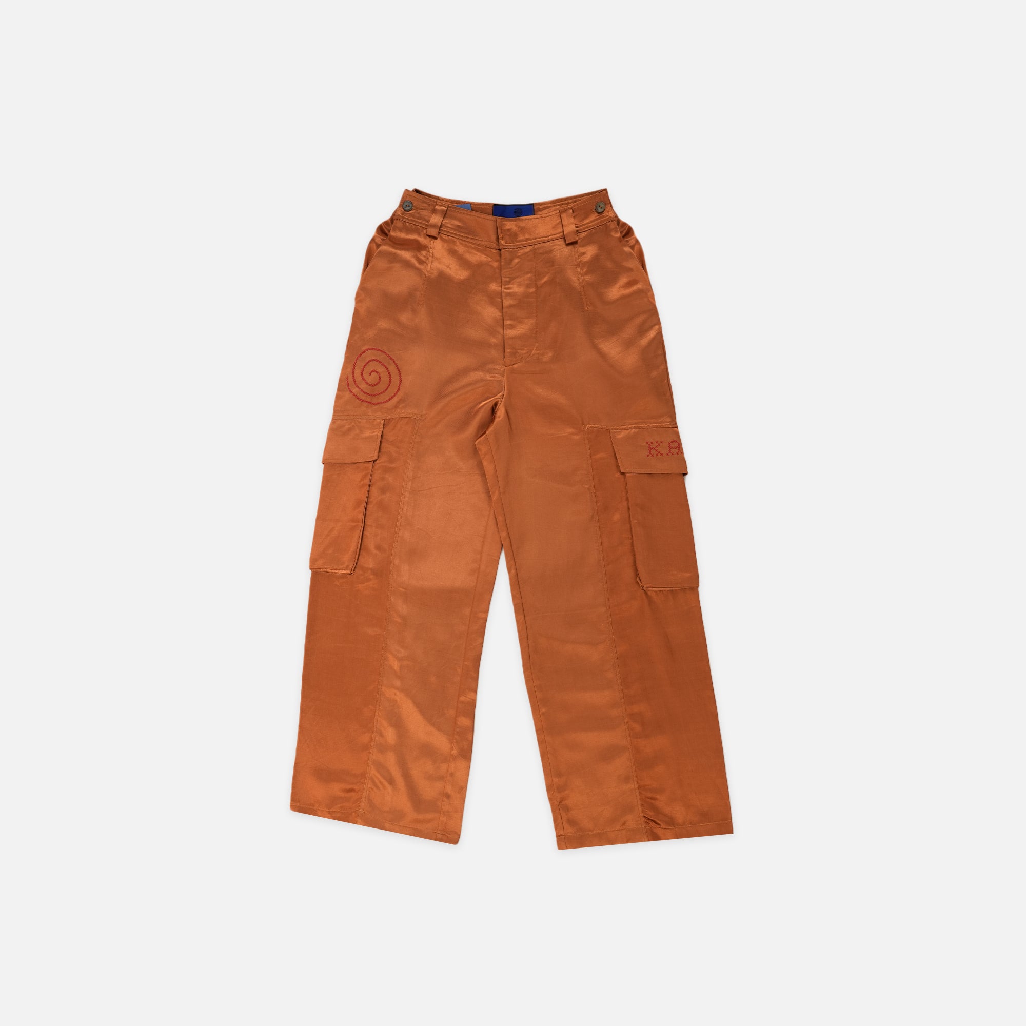 Mashroo Silk Cargo Pants