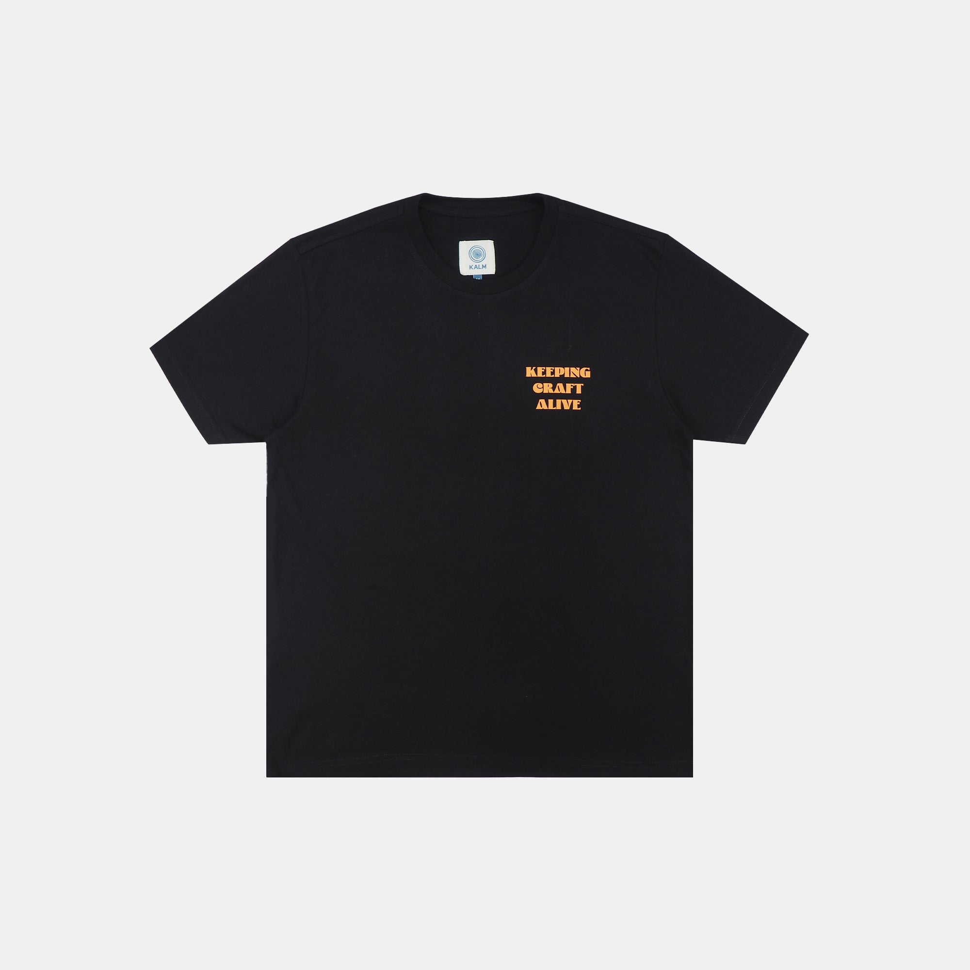 Kalm T-shirt  with Natural Dyeing Pattern
