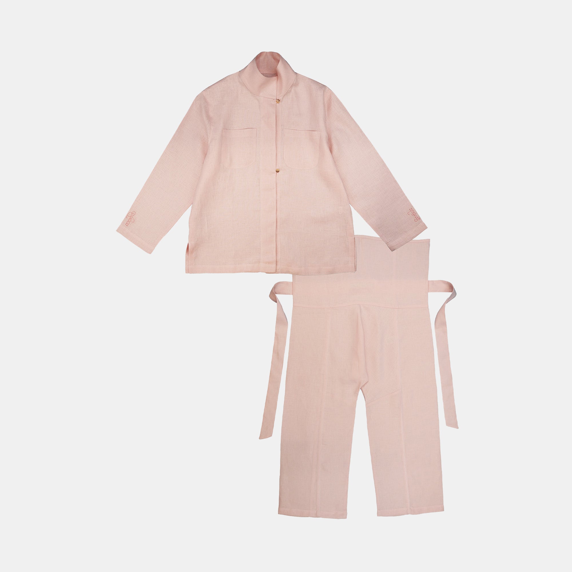 Linen Fisherman Pants
