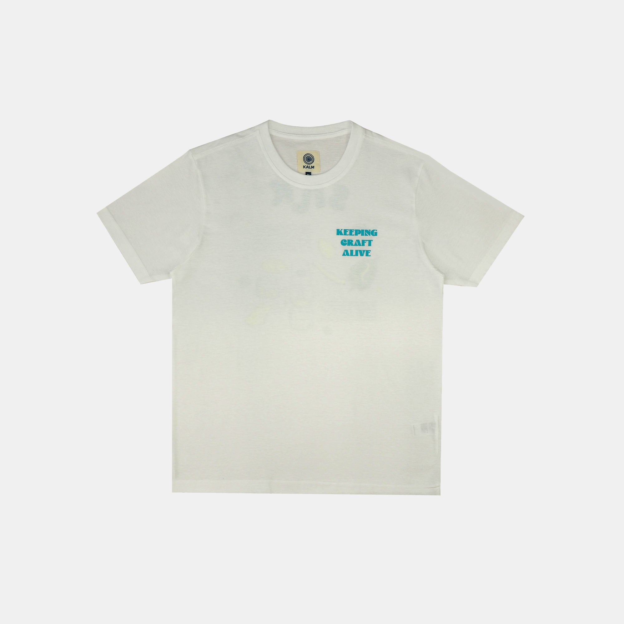 Kalm T-shirt  with Silk Pattern