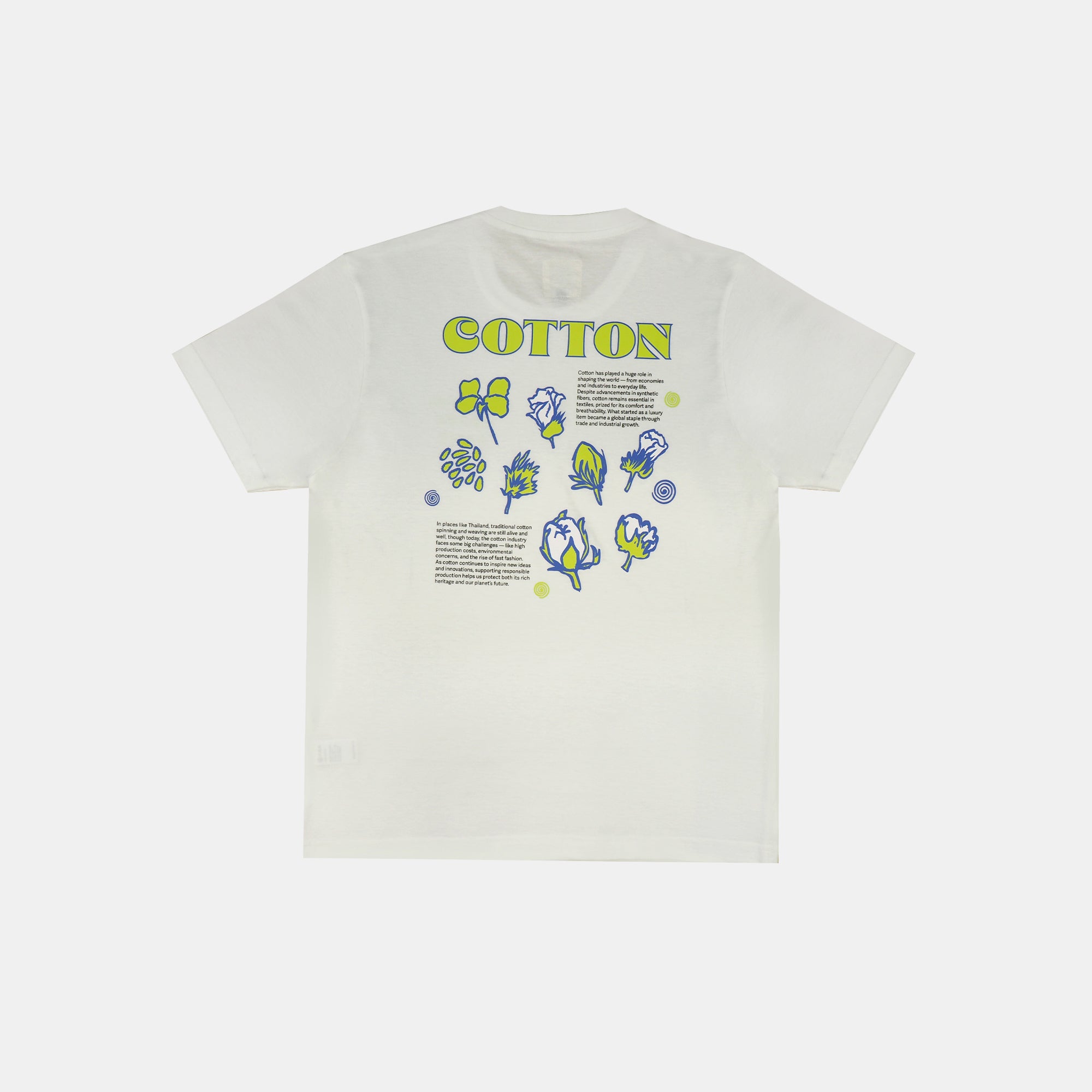 Kalm T-shirt  with Cotton  Pattern