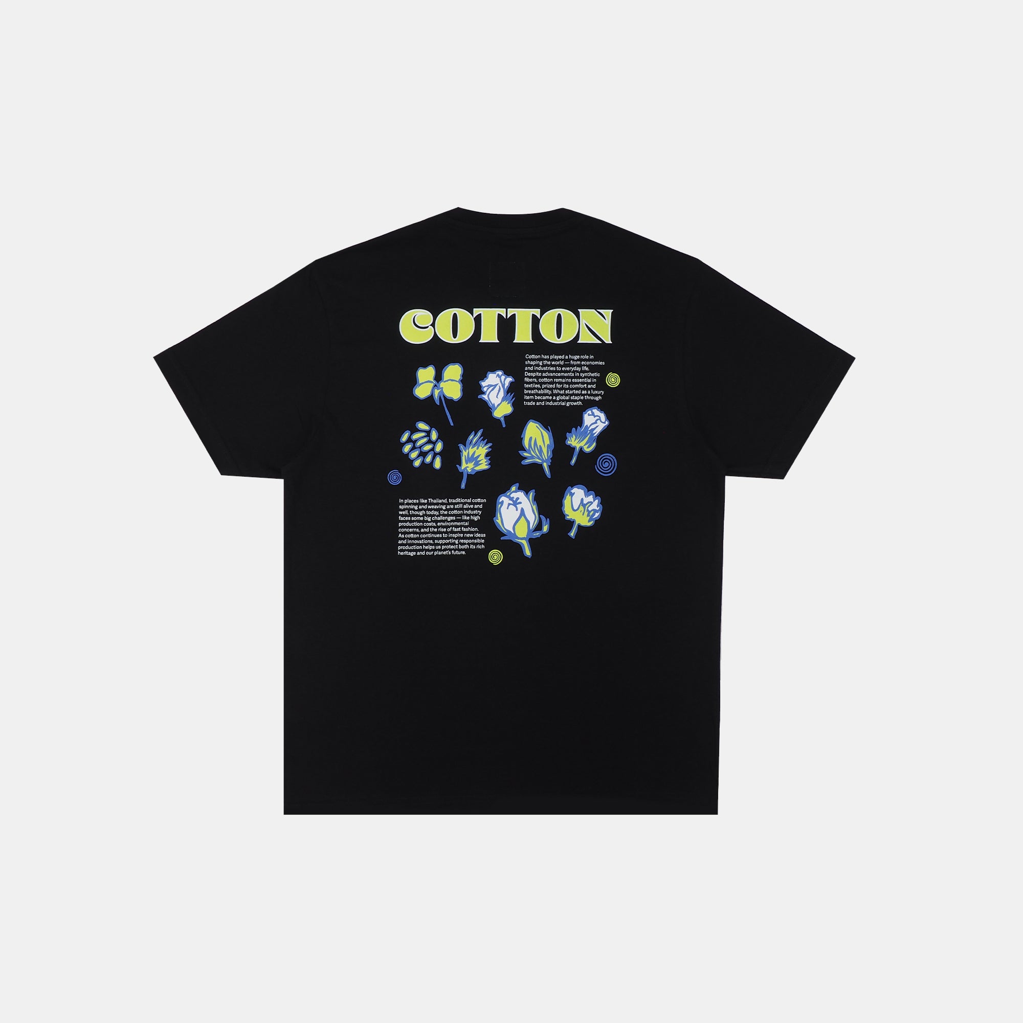 Kalm T-shirt  with Cotton  Pattern
