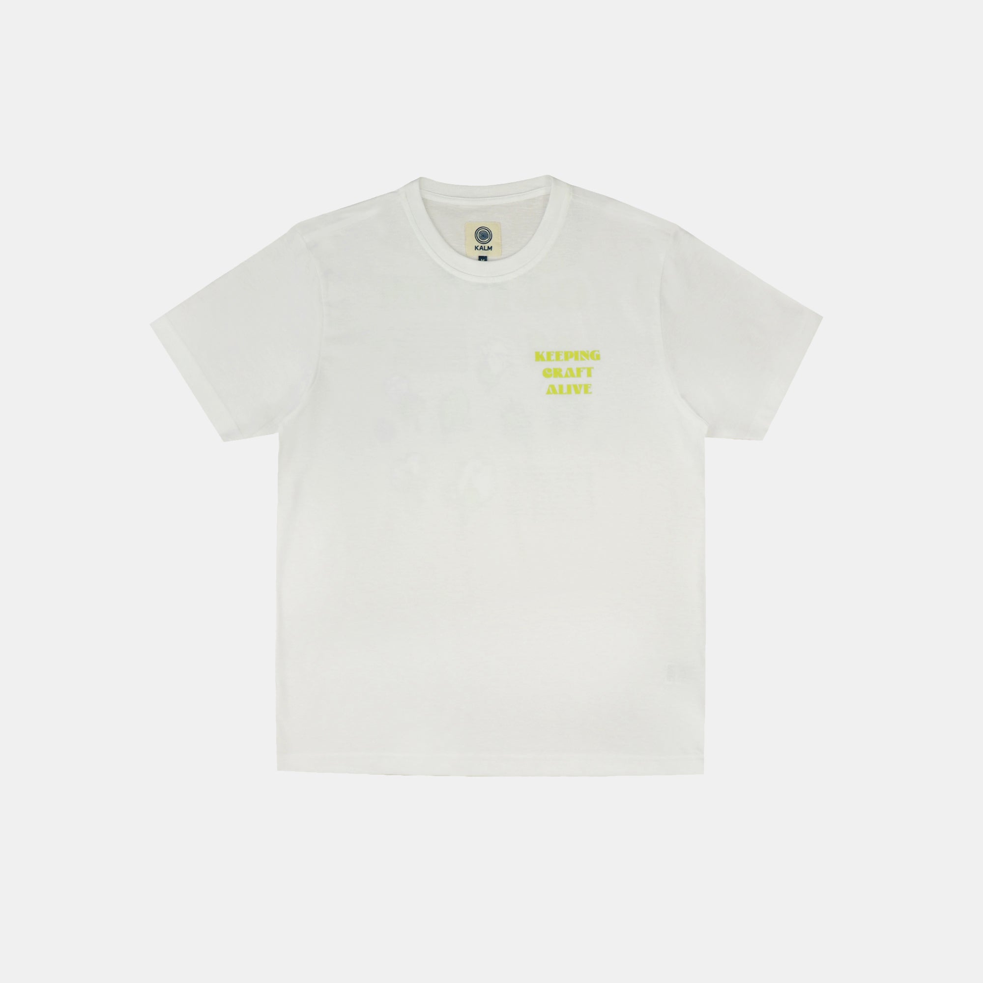 Kalm T-shirt  with Cotton  Pattern