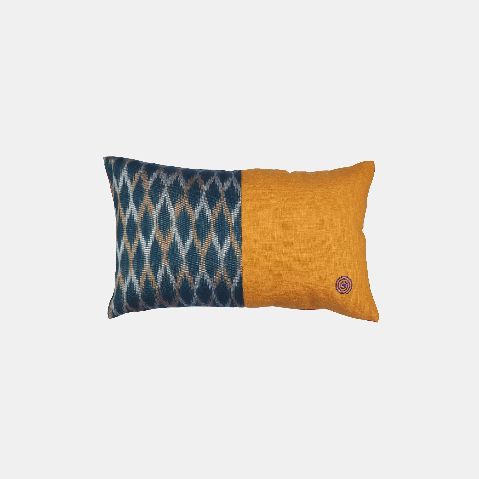 Ikat Two-tone Pillow